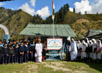 International Day Of Girl Child Celebrated in Chuntiwari, Machhal at Army Goodwill School, Raghavan
