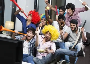 India…India…! DU students cheer for team India with watch parties and good juju