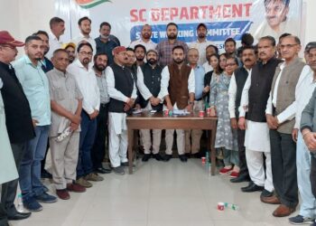 JKPCC SC Department highlights issues of reserve category employees