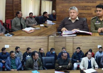 DC Doda convenes DLTFC meet; Reviews rates of sale price for various Minor Minerals