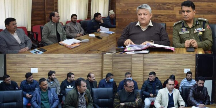 DC Doda convenes DLTFC meet; Reviews rates of sale price for various Minor Minerals