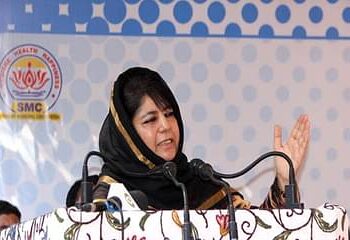 Mehbooba Mufti, three former MLAs asked to vacate govt quarters in Anantnag