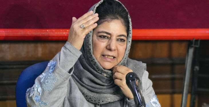 J-K Demolition Drive: Central government just harassing people, says Mehbooba Mufti