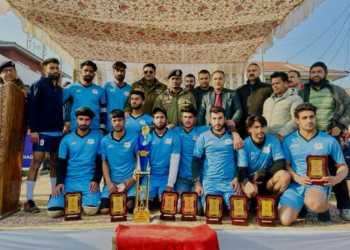 Volleyball tournament under the banner ‘Shaheed Humayun sports Tournament’ concludes in Anantnag