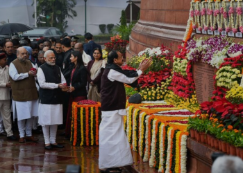 PM Modi, Amit Shah, Other Leaders Pay Homage To 2001 Parliament Attack Martyrs