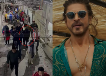 Shah Rukh Khan visits Vaishno Devi for a 3rd time in a year ahead of Dunki release