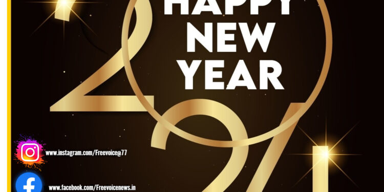 FREE VOICE Wishing you a happy new year! May it be filled with new adventures and good fortunes